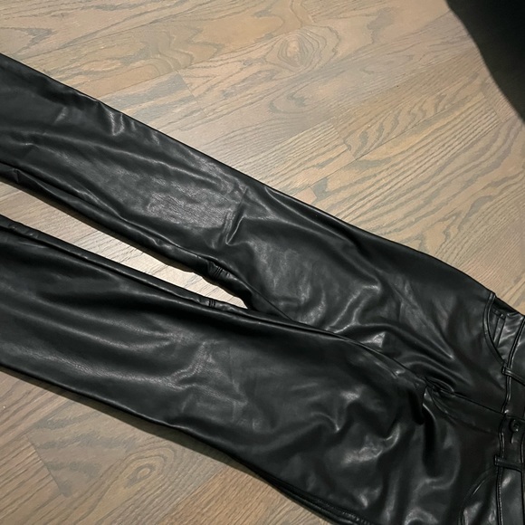 Free! With >3 items! NWT Banana republic size 24 vegan leather pants - Picture 2 of 9